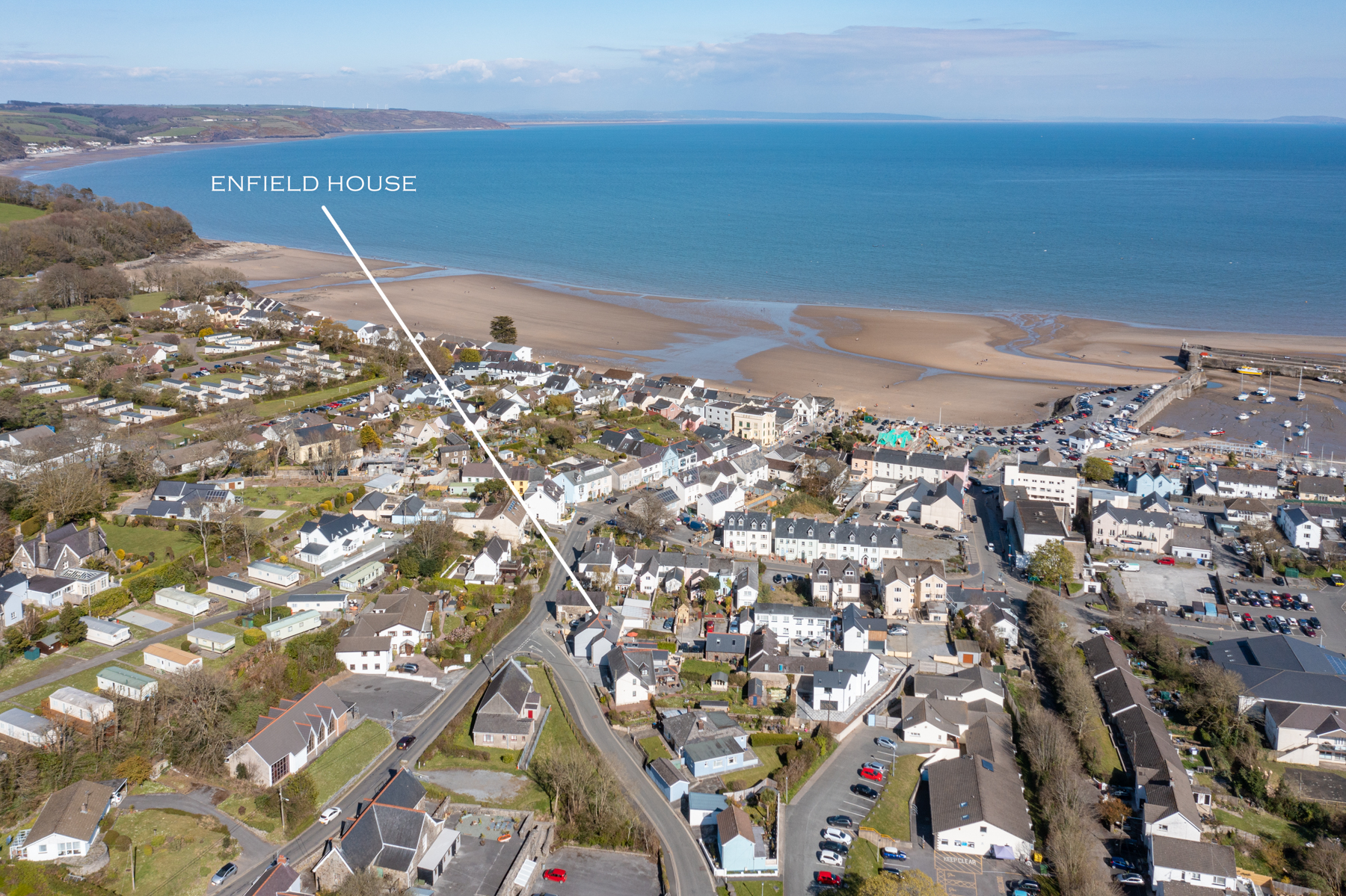 Enfield House, dog-friendly holiday cottage 250m from Saundersfoot beach
